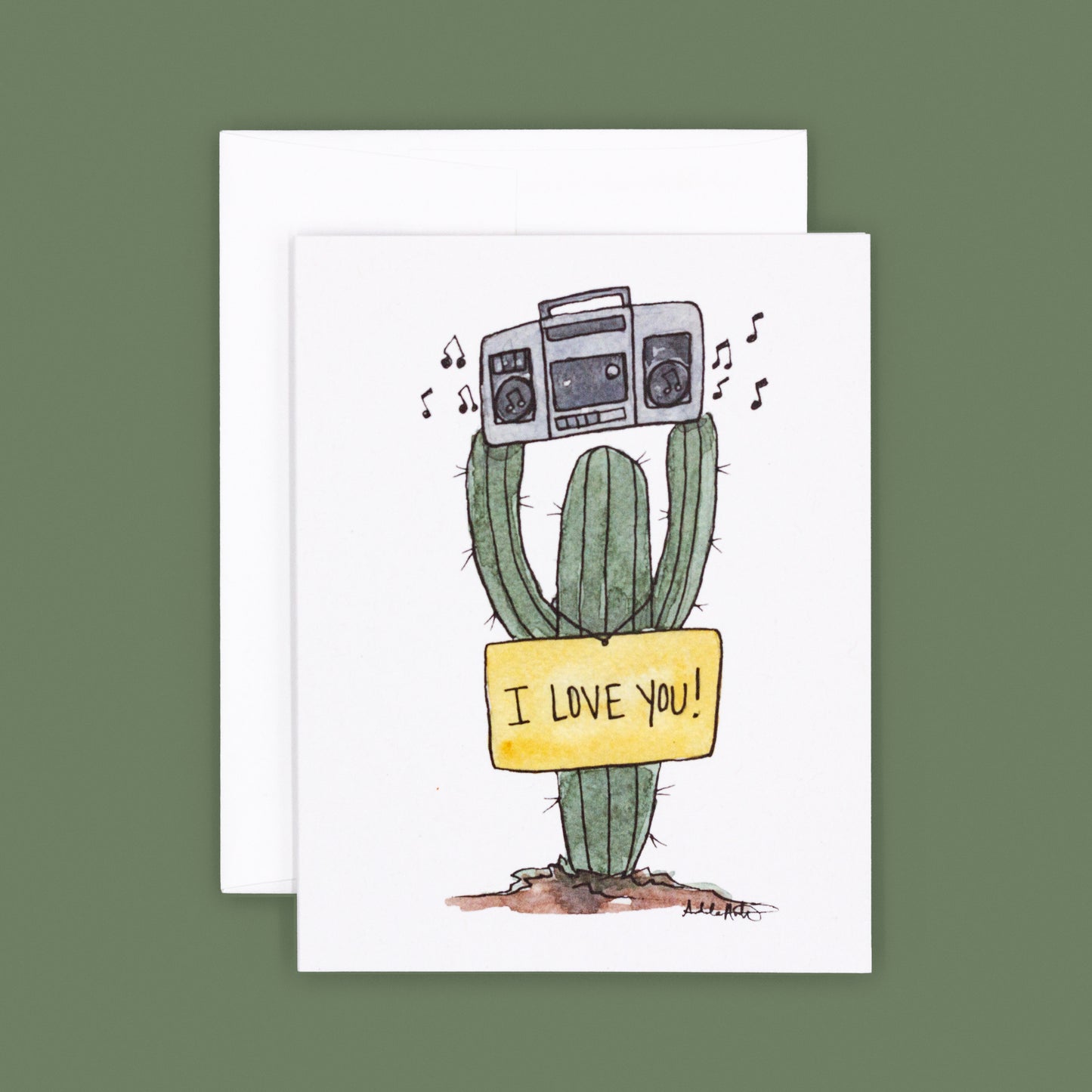 I Love You! | Saguaro Greeting Card