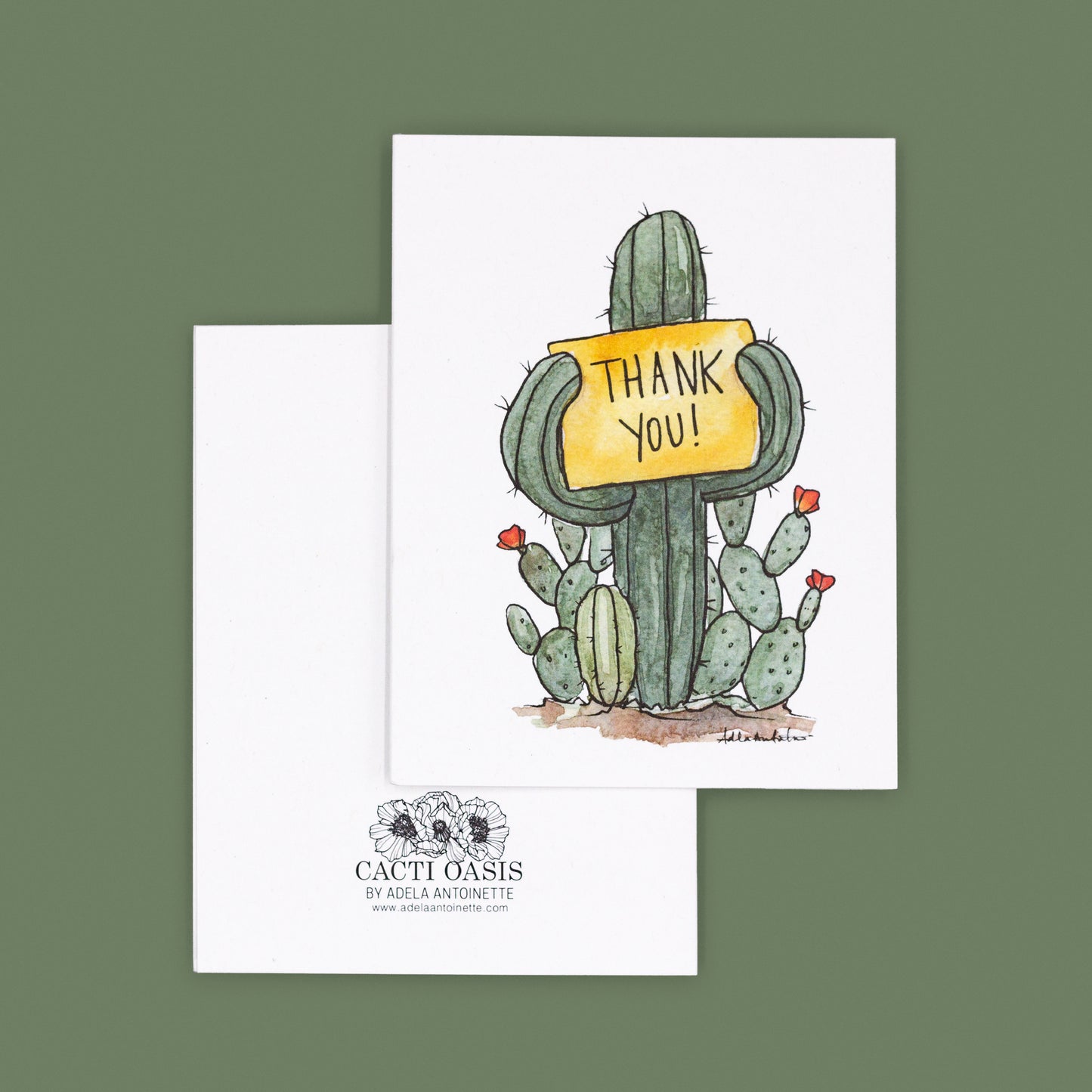 Thank You! | Saguaro Greeting Card