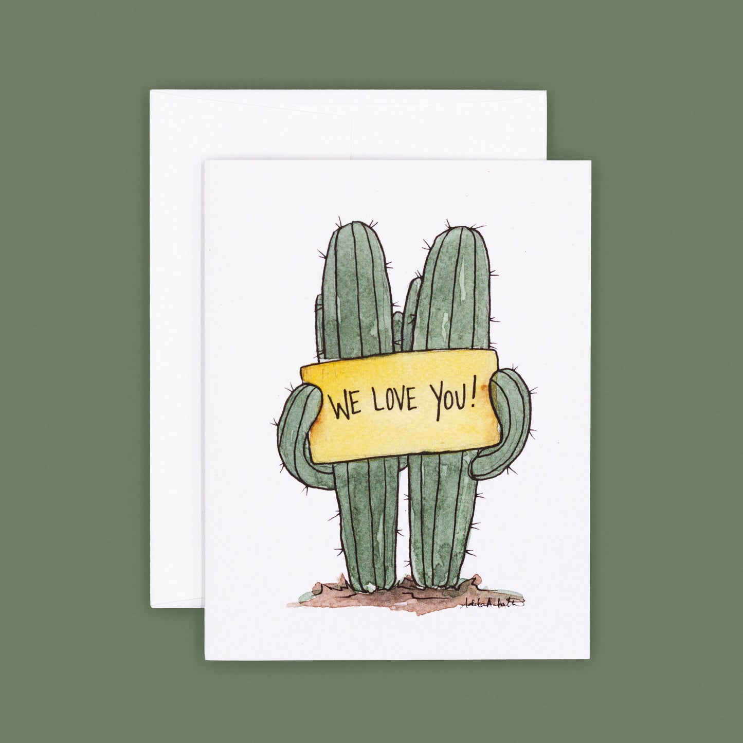We Love You! | Saguaro Greeting Card
