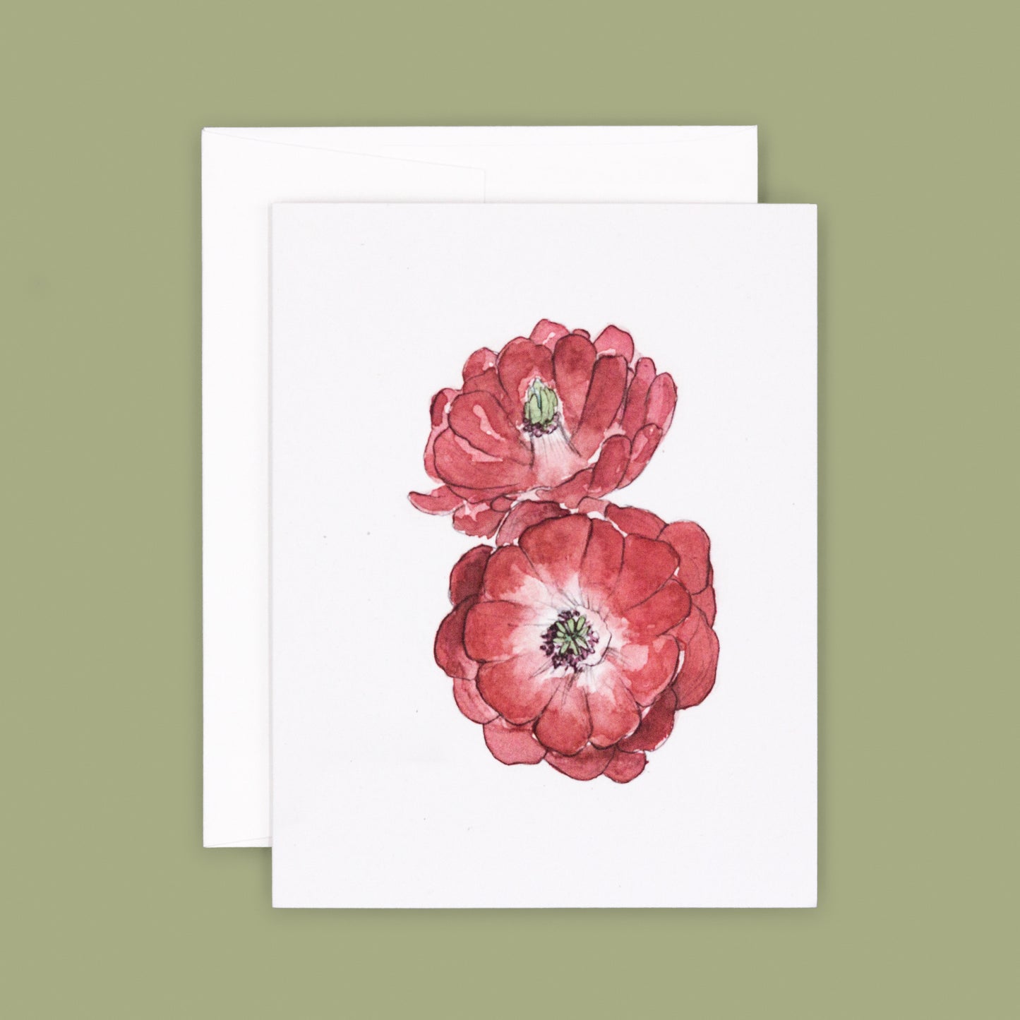 Card Sets | Claret Hedgehog Greeting Cards - Florals