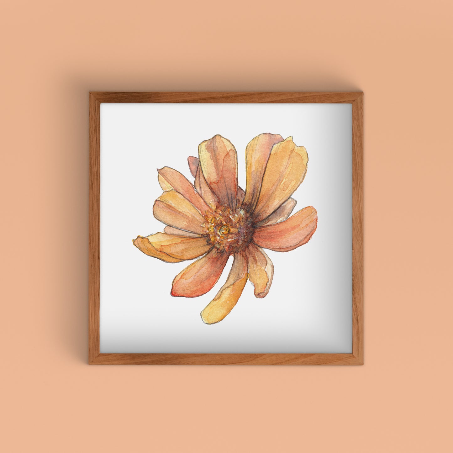 Cholla Blossom Yellow Art Print
