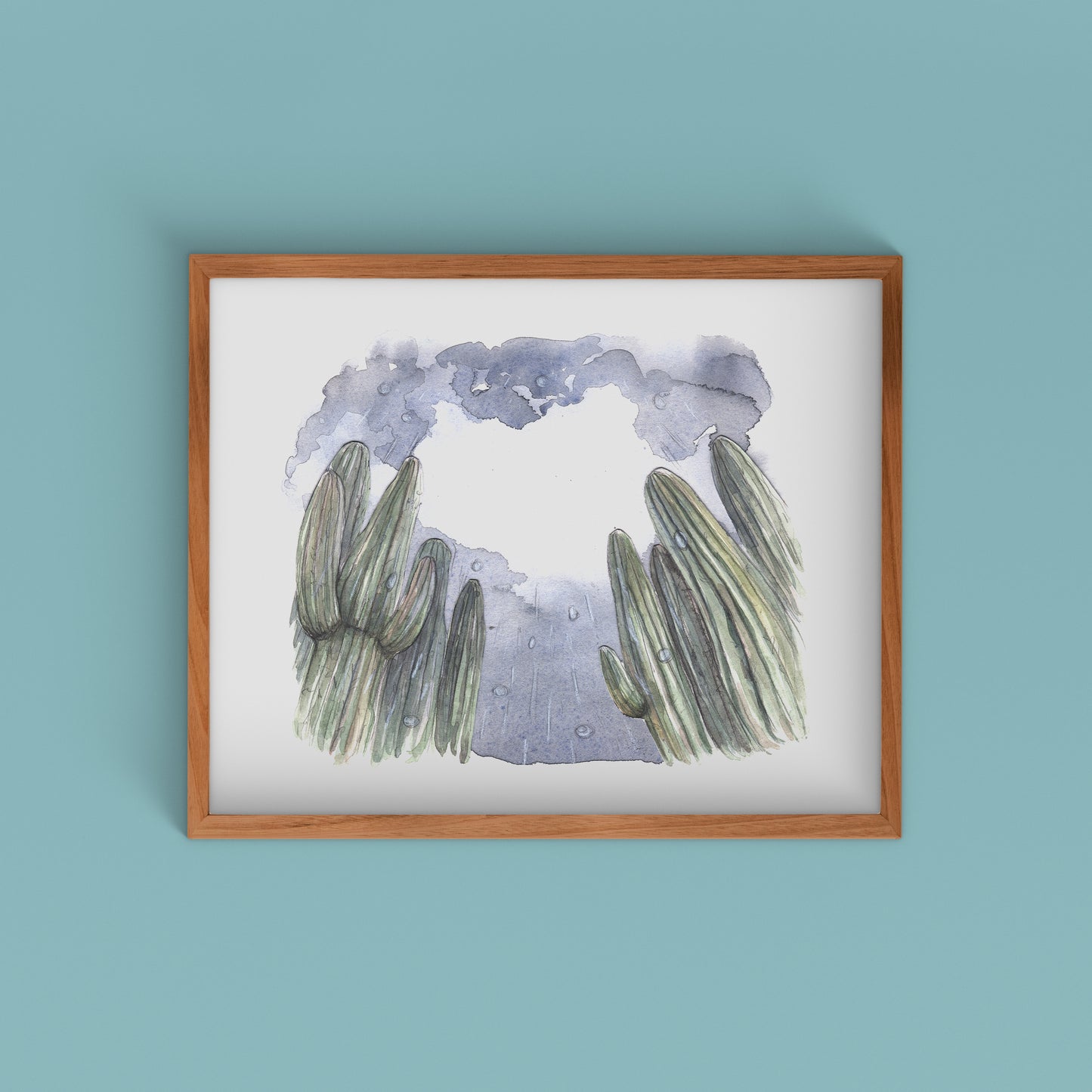 Desert Monsoon Art Print