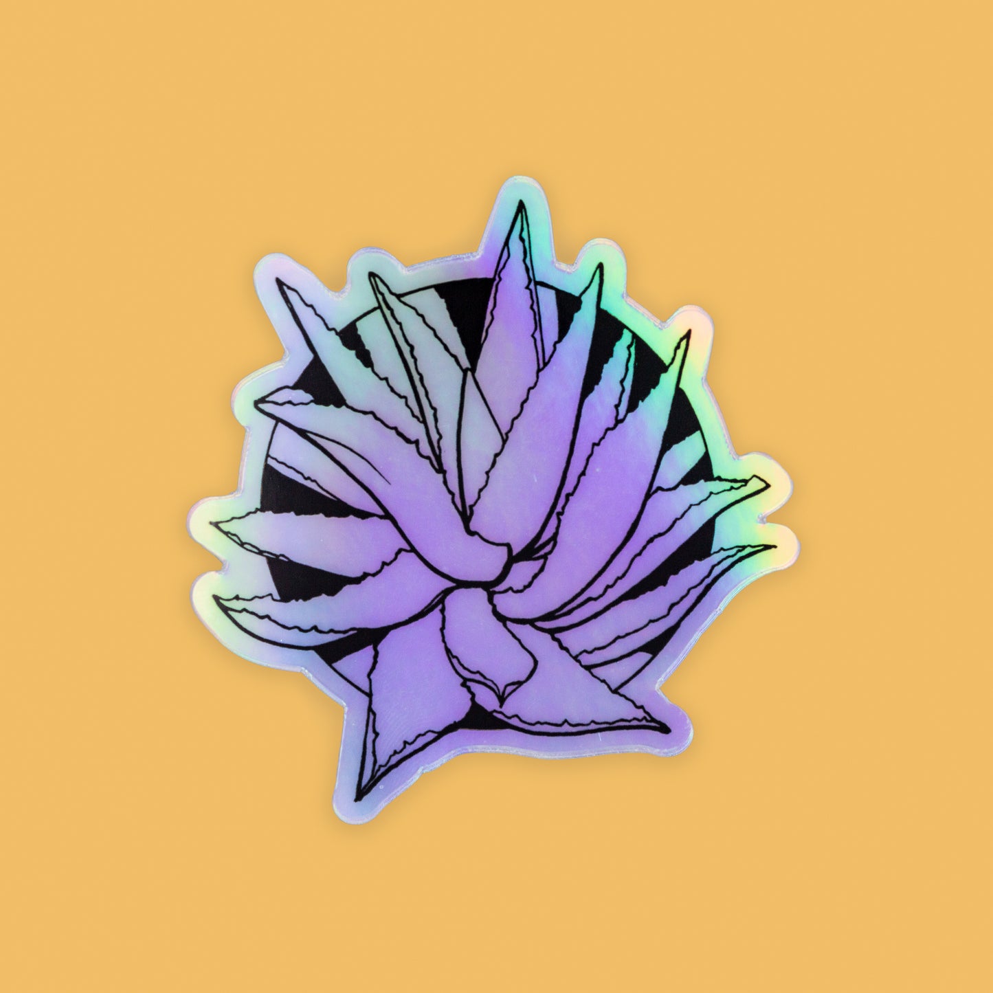 Holographic Agave Vinyl Sticker