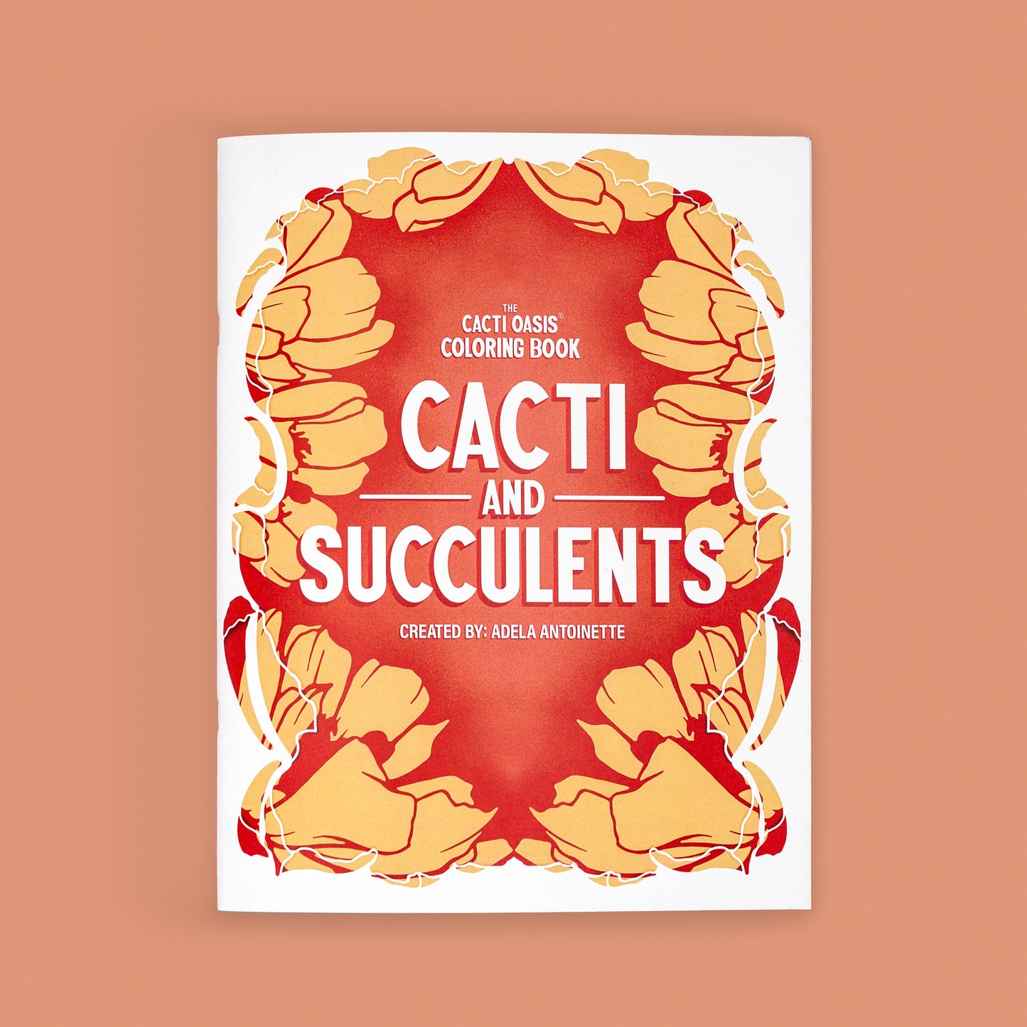Slightly Imperfect Item | The Cacti Oasis© Coloring Book: Cacti & Succulents