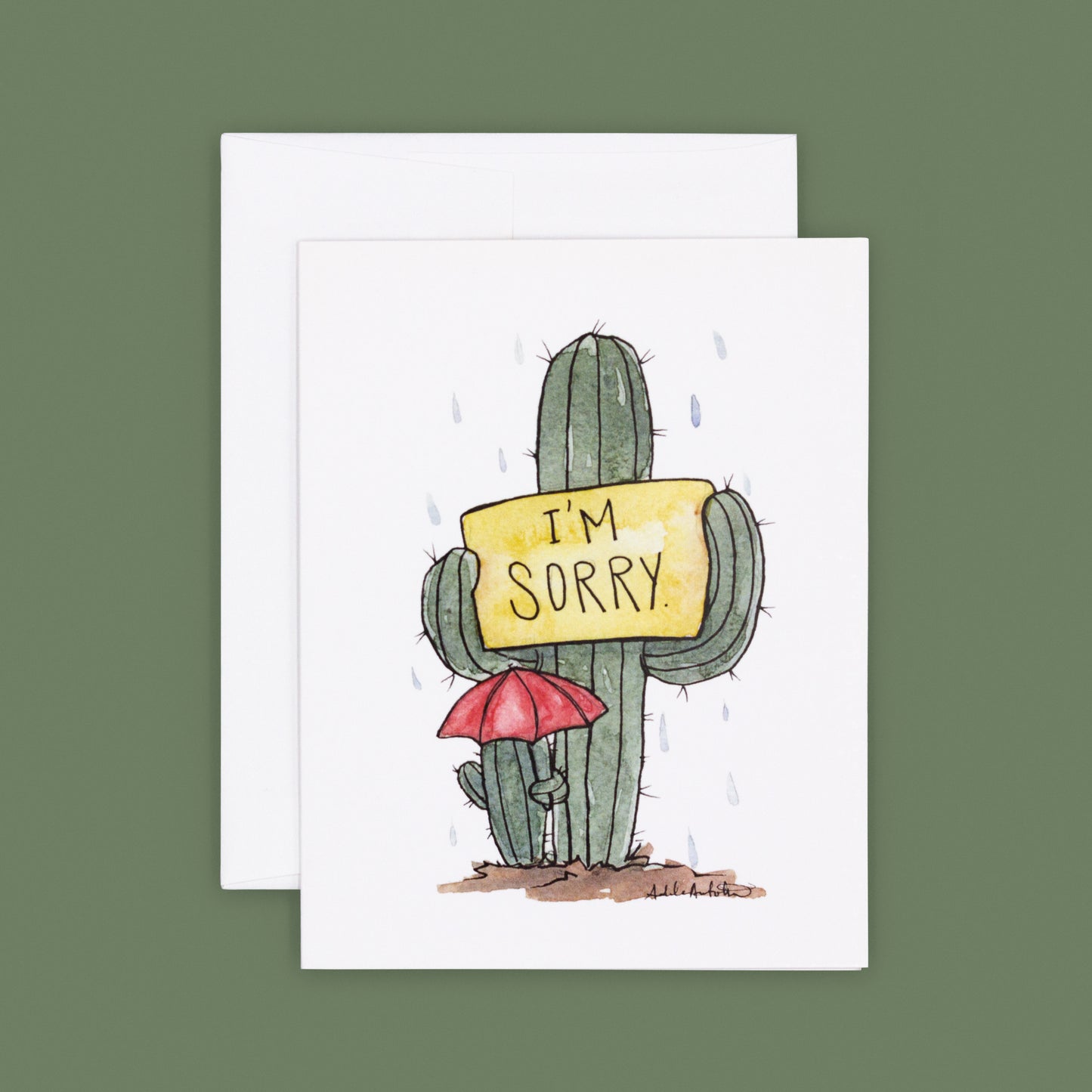 I'm Sorry | Saguaro Greeting Card