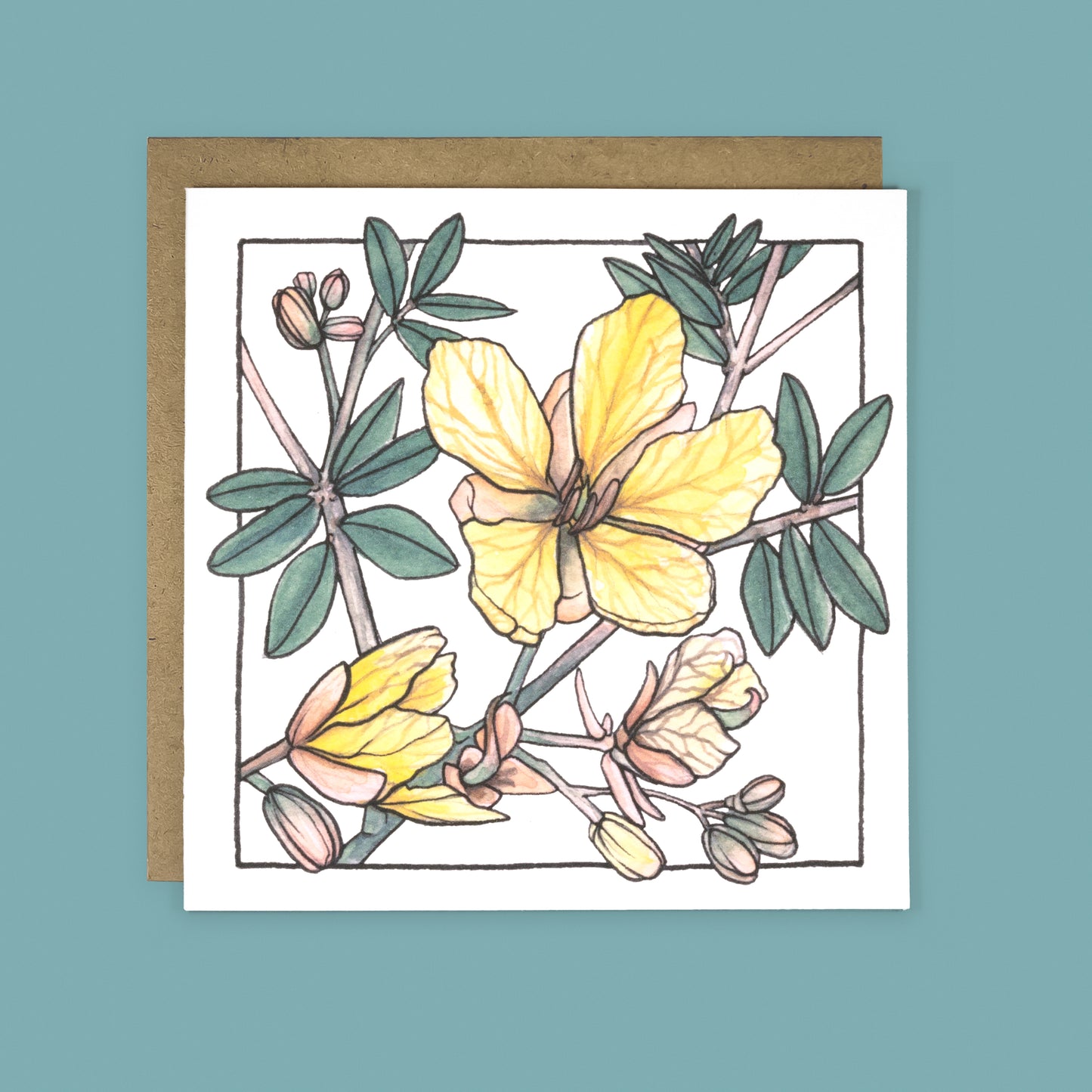 Desert Senna | Desert Bloom Greeting Card