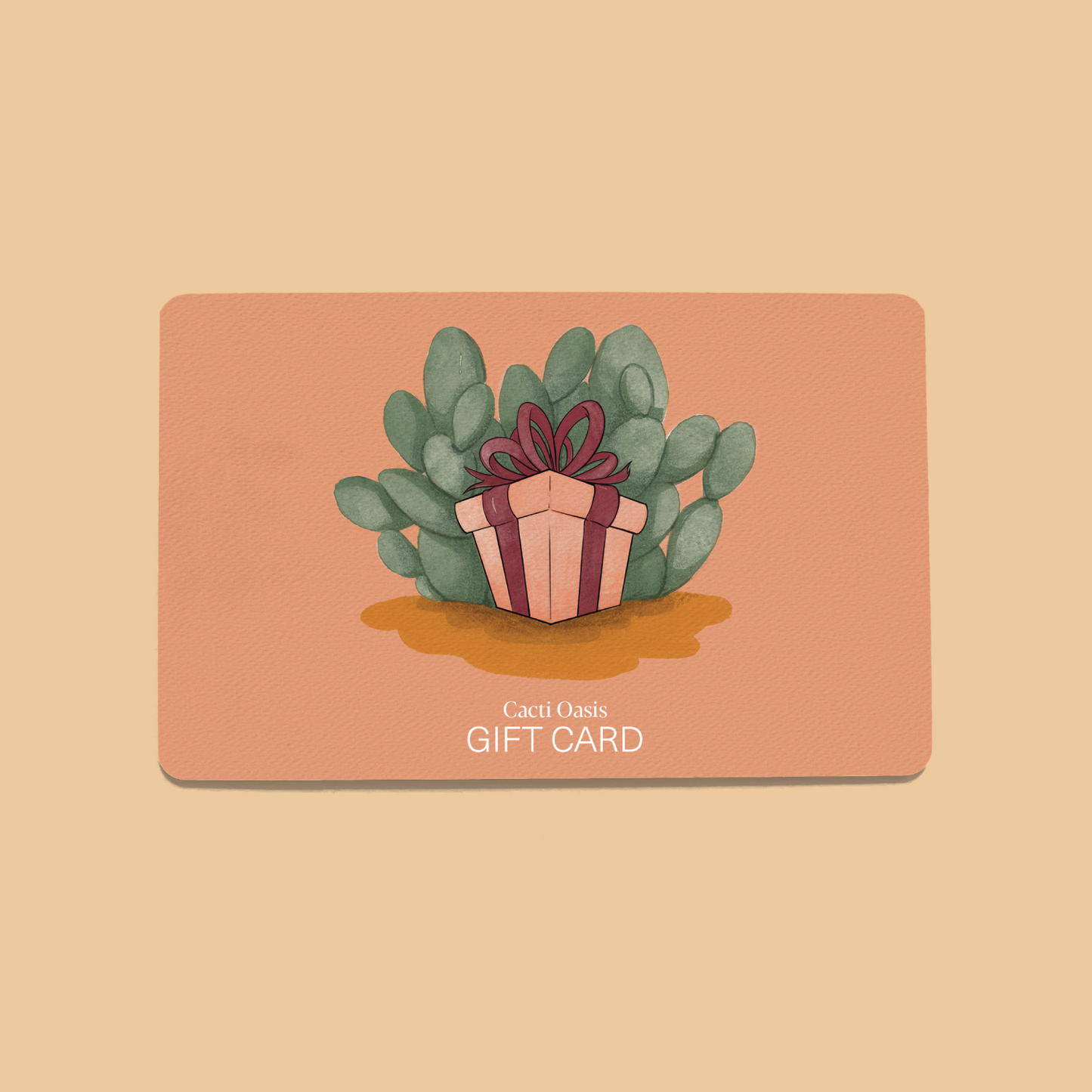 Cacti Oasis Gift Card